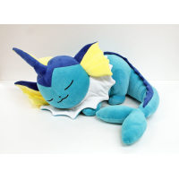  authentic Pokemon center plush Vaporeon sleeping +/- 70cm (long)